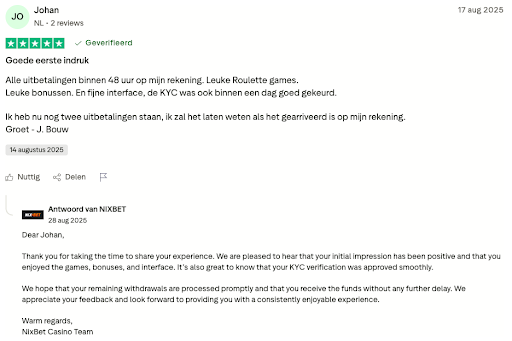nixbet casino review