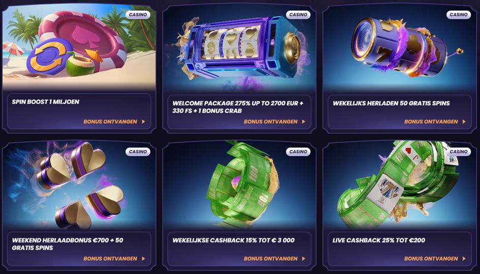 funbet casino bonussen