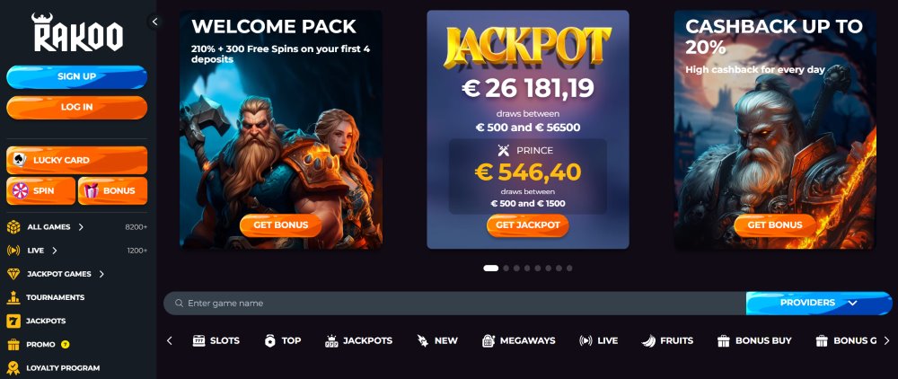 rakoo casino review
